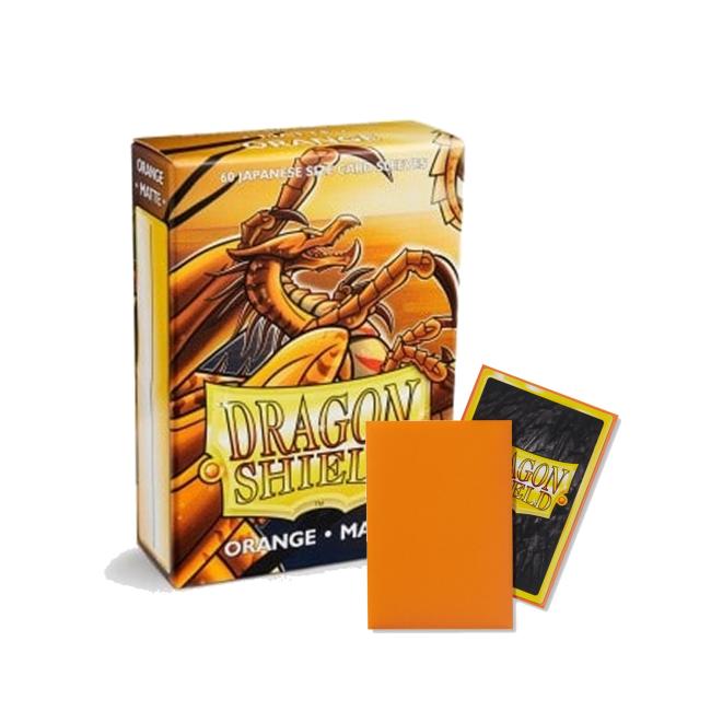 Orange Card Sleeve Protectors