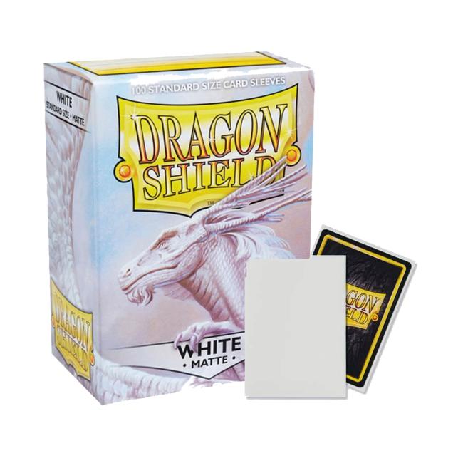 White Sleeve Card Protectors
