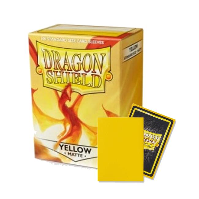 Yellow Sleeve Card Protectors
