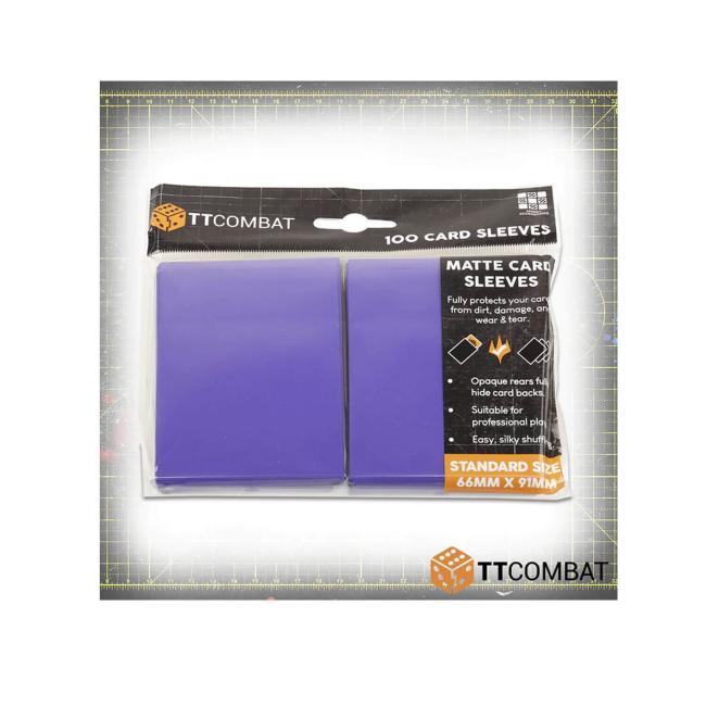 TT Combat: Standard Card Sleeves: Purple