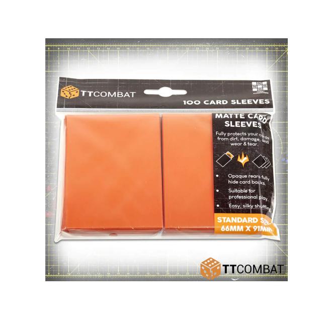 TT Combat: Standard Card Sleeves: Orange