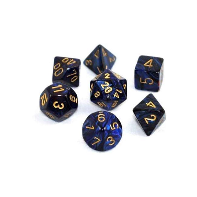 Scarab Royal Blue: Polyhedral Set (7)