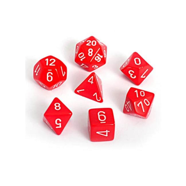 Opaque Red/White: Polyhedral Set (7)
