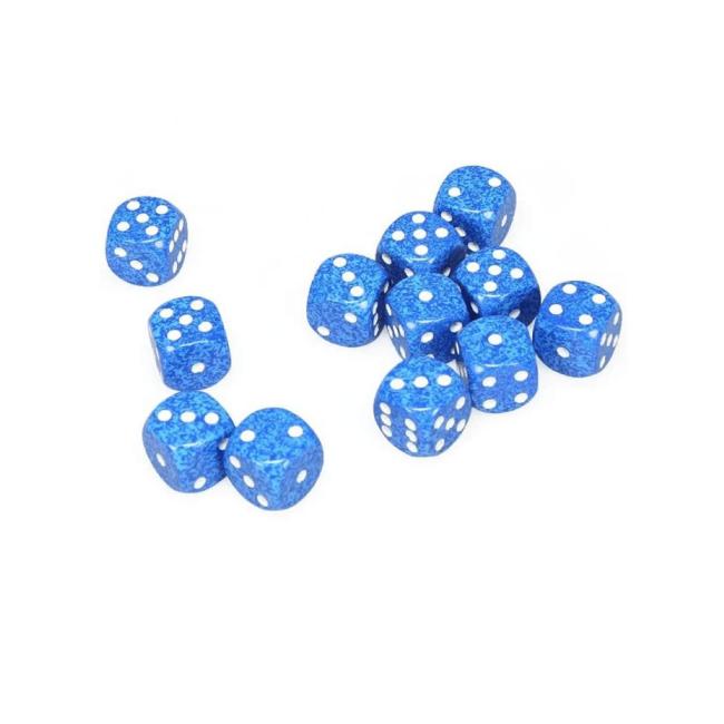 Speckled Water: D6 16mm (12)