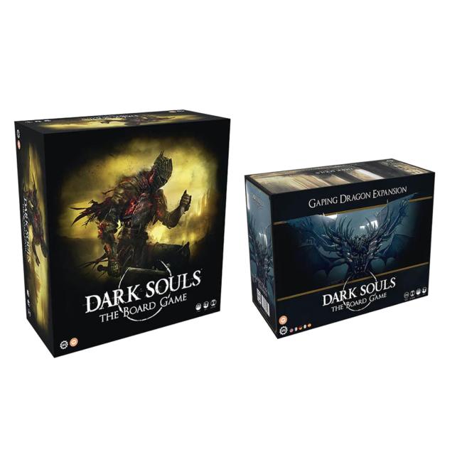 Dark Souls Boardgame + Gaping Dragon Expansion Bundle