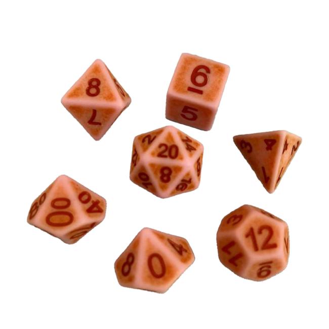 Rosey Cheekys Ancient Poly Dice Set