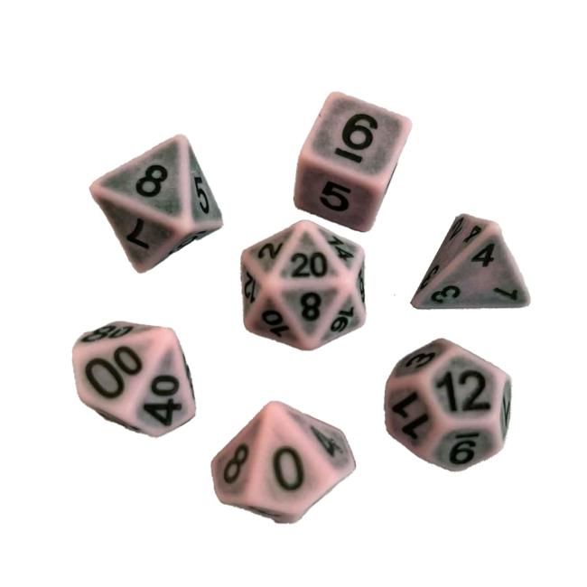 Single Notes Ancient Poly Dice Set