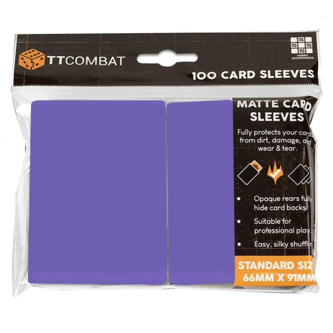 TT Combat Blue Standard Card Sleeves (100)