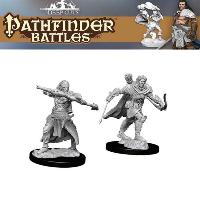 Pathfinder Deep Cuts:  Half-Elf Male Ranger