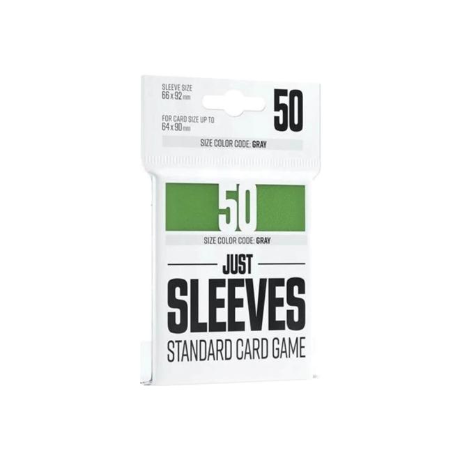 Gamegenic Just Sleeves: Standard Card Game Green (50 ct.)