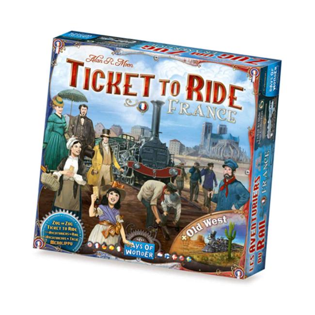Ticket to Ride Map Collection: France & Old West