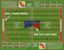 bloodbowl pitch modifications