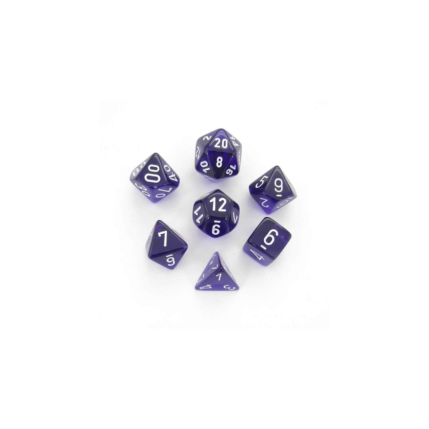 Translucent Purple: Polyhedral Set (7)