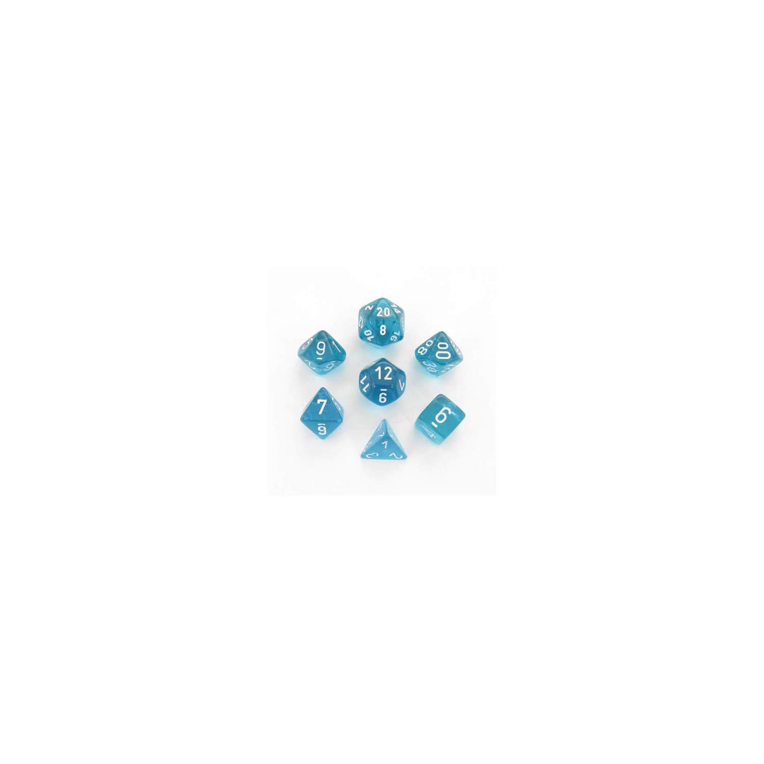 Translucent Teal: Polyhedral Set (7)