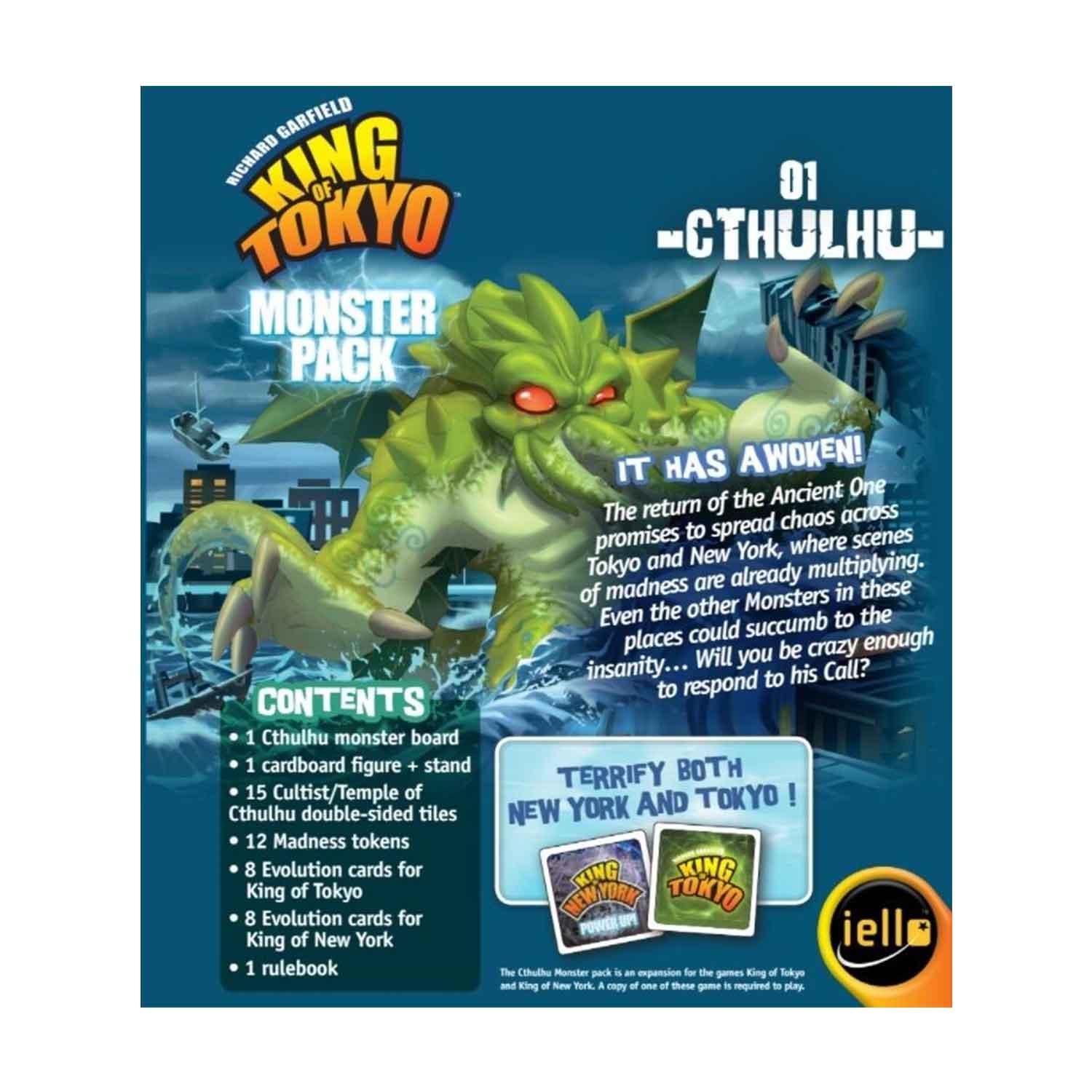 King of Tokyo / King of New York: Cthulhu Monster Pack