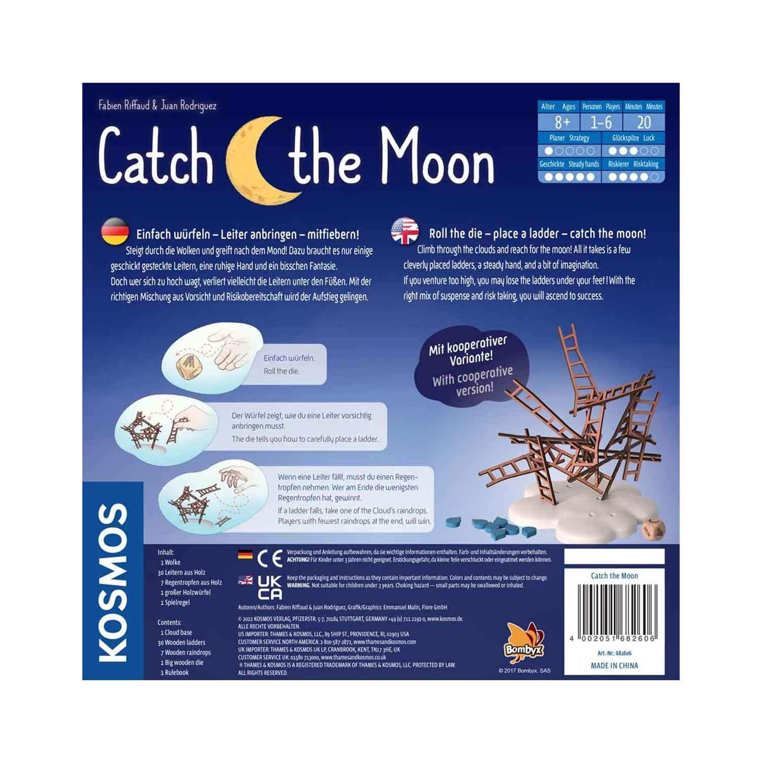 Back of Catch the Moon box